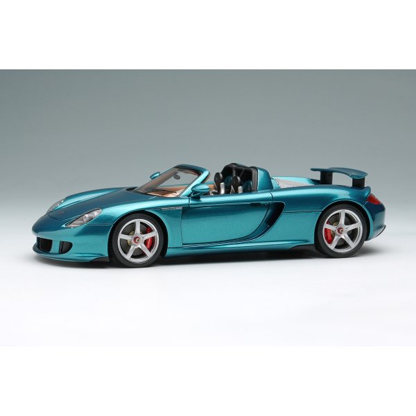 画像1: EIDOLON COLLECTION 1/43 Porsche Carrera GT 2004 Rear wing up Topaz Blue Metallic Limited 60 pcs. (1)