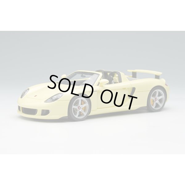 画像2: EIDOLON COLLECTION 1/43 Porsche Carrera GT 2004 Rear wing up Condor Yellow Limited 60 pcs. (2)