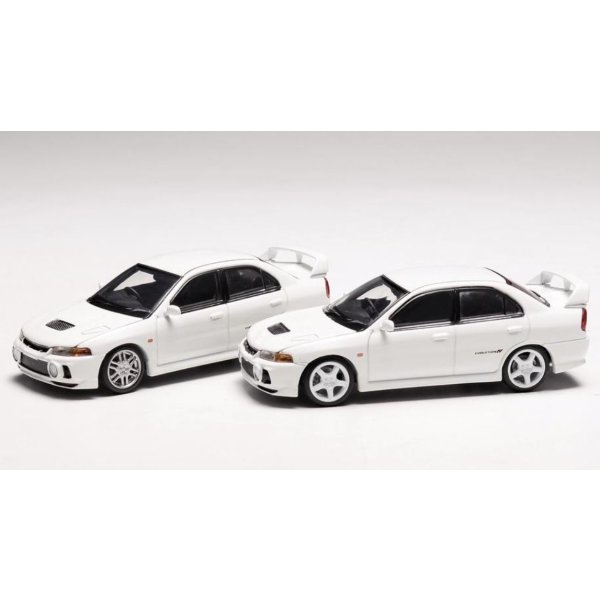 画像4: MOTORHELIX 1/64 Mitsubishi Lancer Evolution IV Scotia White (4)