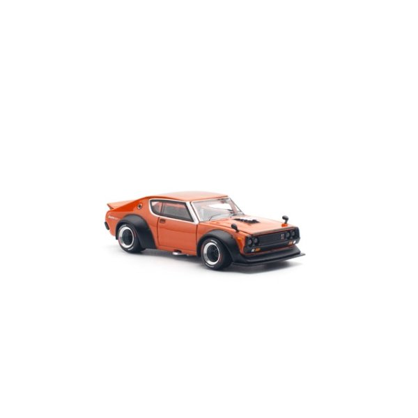 画像6: POP RACE 1/64 Nissan Skyline GT-R V8 Drift (Kenmeri) Orange (6)