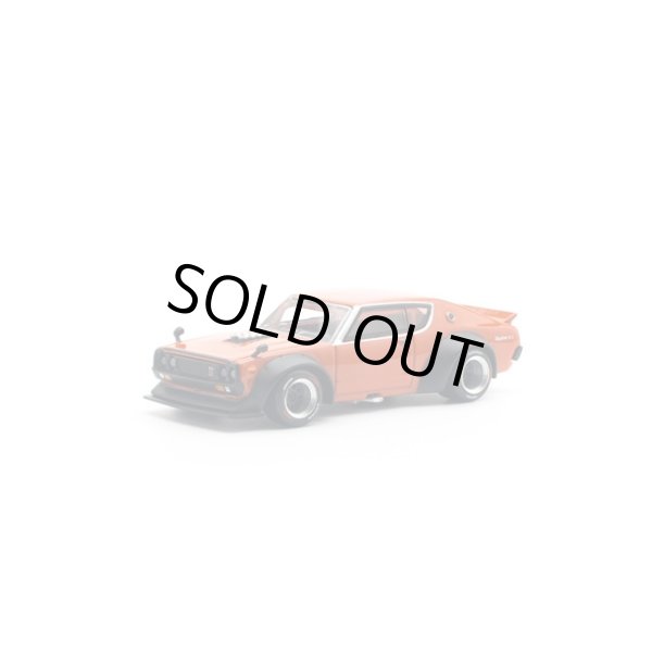 画像1: POP RACE 1/64 Nissan Skyline GT-R V8 Drift (Kenmeri) Orange (1)