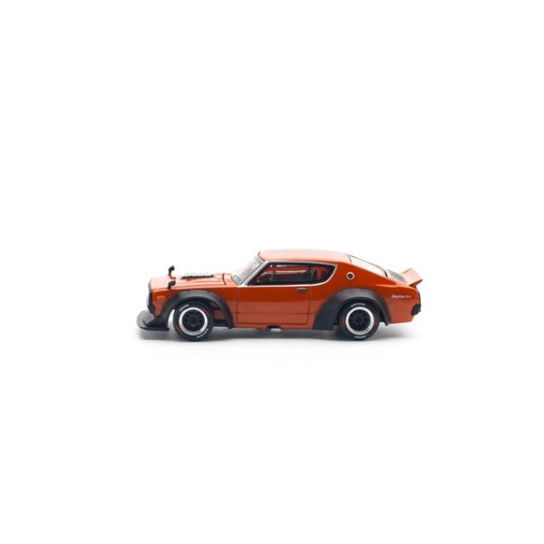 画像7: POP RACE 1/64 Nissan Skyline GT-R V8 Drift (Kenmeri) Orange (7)