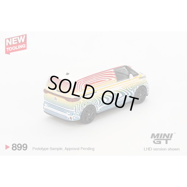 画像2: MINI GT 1/64 Volkswagen ID.Buzz Prototype "Rainbow" (LHD) (2)