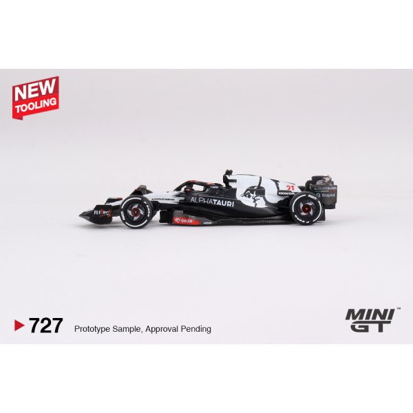 画像4: MINI GT 1/64 AlphaTauri AT04 2023 F1 Australian GP #21 N.d. Fries (4)