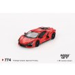 画像2: MINI GT 1/64 Lamborghini Revuelto Arancio Duck Lucido (RHD) (2)