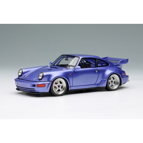 画像2: EIDOLON 1/43 Porsche 911 (964) Carrera RSR 3.8 1993 Lavender Blue Metallic Limited 60 pcs. (2)