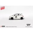 画像3: MINI GT 1/64 Abarth 595 LB-WORKS x Abas Works Gala White (LHD) [Blister Packaging] (3)