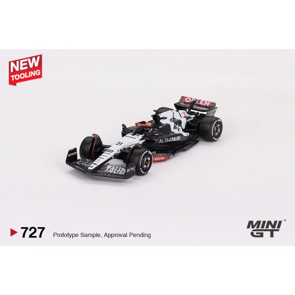 画像2: MINI GT 1/64 AlphaTauri AT04 2023 F1 Australian GP #21 N.d. Fries (2)