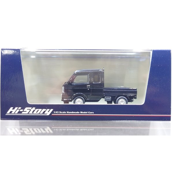 画像1: Hi Story 1/43 Suzuki Super Carry X 2023 Bluish Black Pearl 3 (1)