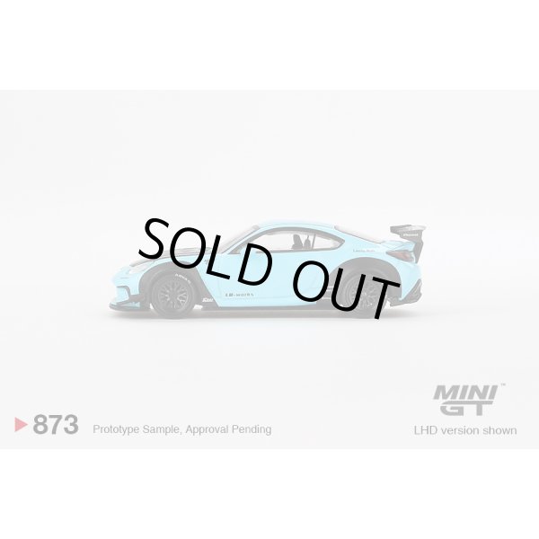 画像4: MINI GT 1/64 Toyota GR86 LB-Nation Baby Blue (LHD) (4)
