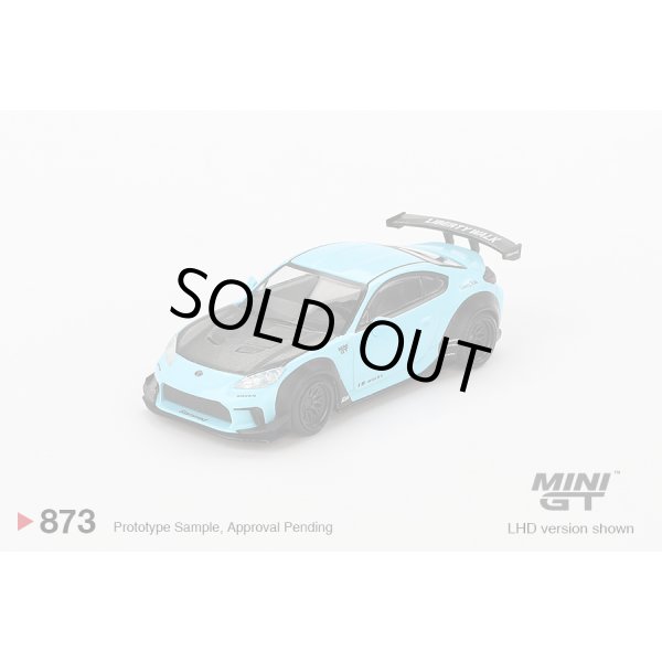 画像2: MINI GT 1/64 Toyota GR86 LB-Nation Baby Blue (RHD) (2)