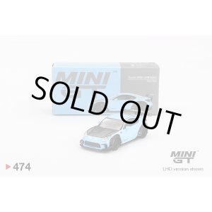 画像: MINI GT 1/64 Toyota GR86 LB-Nation Baby Blue (RHD)