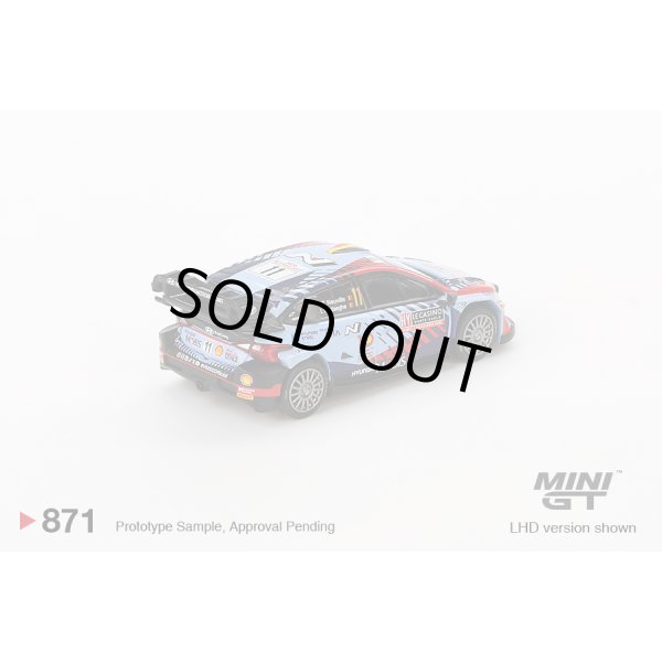 画像2: MINI GT 1/64 Hyundai i20 N Rally1 Monte Carlo Rally 2024 Winner #11 (LHD) [Blister Packaging] (2)
