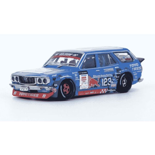 画像2: INNO Model 1/64 Mazda RX3 Station Wagon 1976 2024 D1 Grand Prix Mad Mike (M. Whiddett) (2)