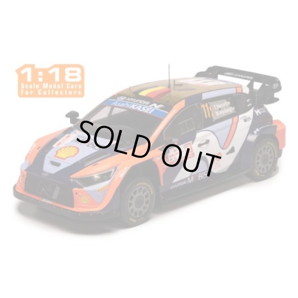 画像1: ixo 1/18 HYUNDAI I20 N Rally1 2024 Rally Poland #11 T.Neuville/M.Widag (1)