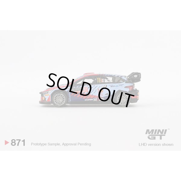 画像3: MINI GT 1/64 Hyundai i20 N Rally1 Monte Carlo Rally 2024 Winner #11 (LHD) [Blister Packaging] (3)