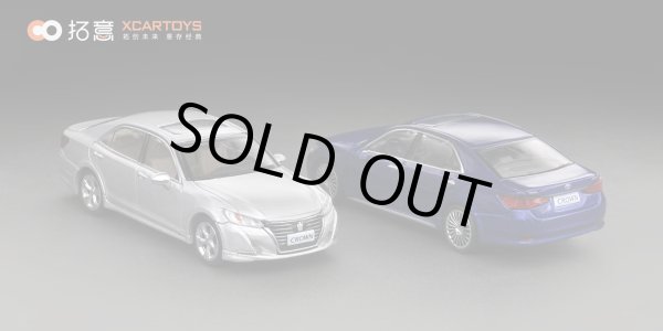 画像1: XCARTOYS 1/64 Toyota Crown Metal Blue 14th (1)