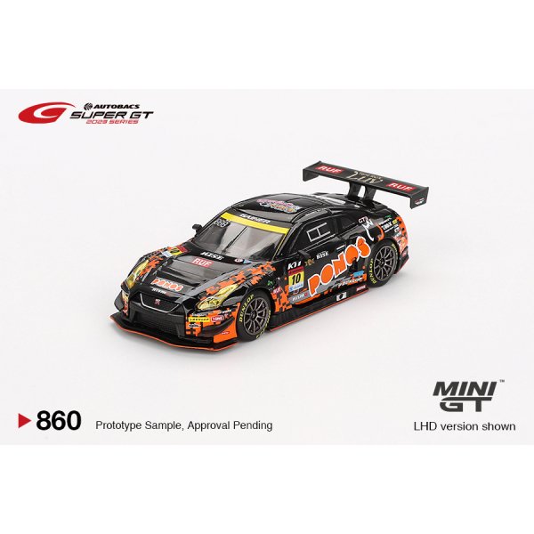 画像2: MINI GT 1/64 Nissan GT-R NISMO GT3 2023 Super GT Series 2023 #10 GAINER (LHD) [Blister Packaging] (2)