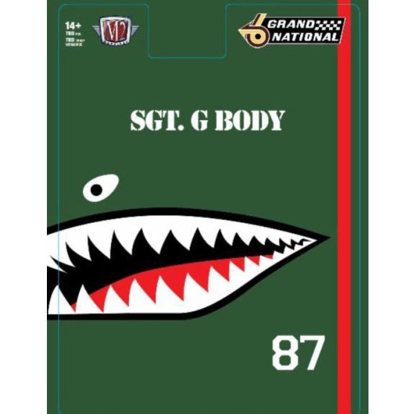 画像4: M2 Machines 1/64 1987 Buick Grand National Custom (4)