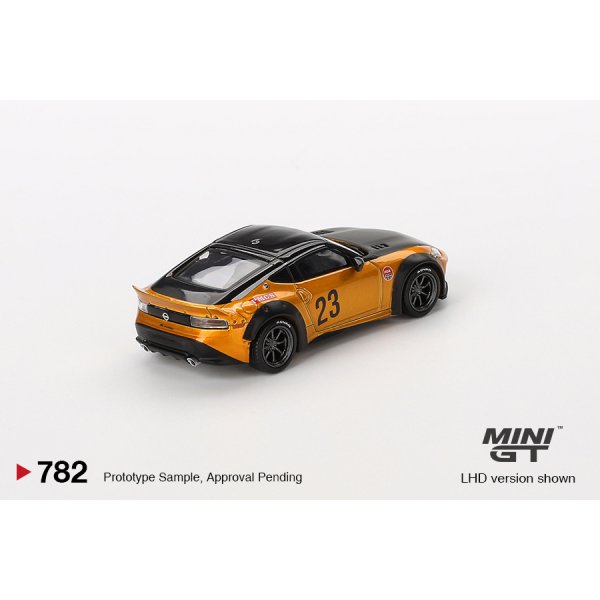 画像3: MINI GT 1/64 Nissan Z LB-NATION WORKS LB Gold (RHD) (3)