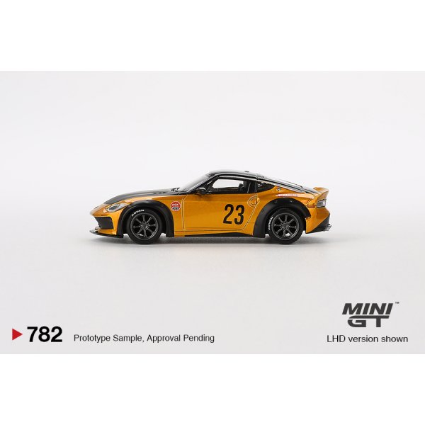 画像4: MINI GT 1/64 Nissan Z LB-NATION WORKS LB Gold (RHD) (4)