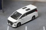 画像: Diecast Team 1/64 Toyota Alphard 2024 White RHD