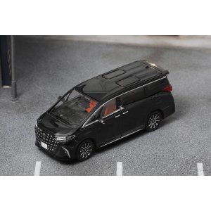 画像: Diecast Team 1/64 Toyota Alphard 2024 Black RHD