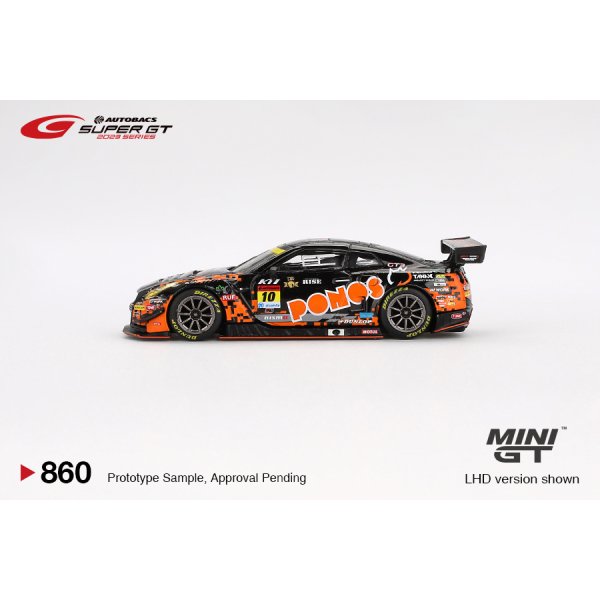 画像4: MINI GT 1/64 Nissan GT-R NISMO GT3 2023 Super GT Series 2023 #10 GAINER (LHD) [Blister Packaging] (4)