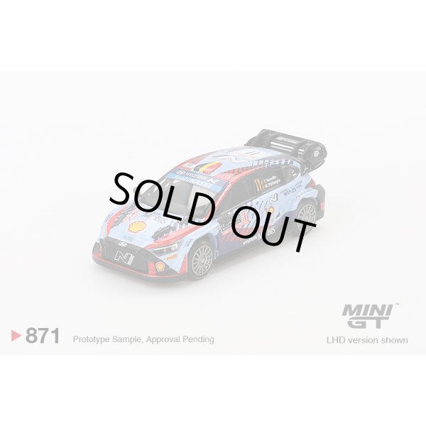 画像1: MINI GT 1/64 Hyundai i20 N Rally1 Monte Carlo Rally 2024 Winner #11 (LHD) [Blister Packaging] (1)