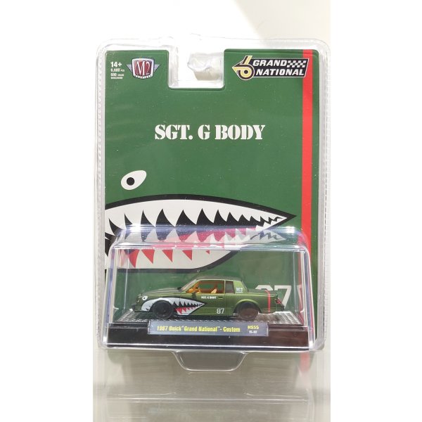 画像1: M2 Machines 1/64 1987 Buick Grand National Custom (1)