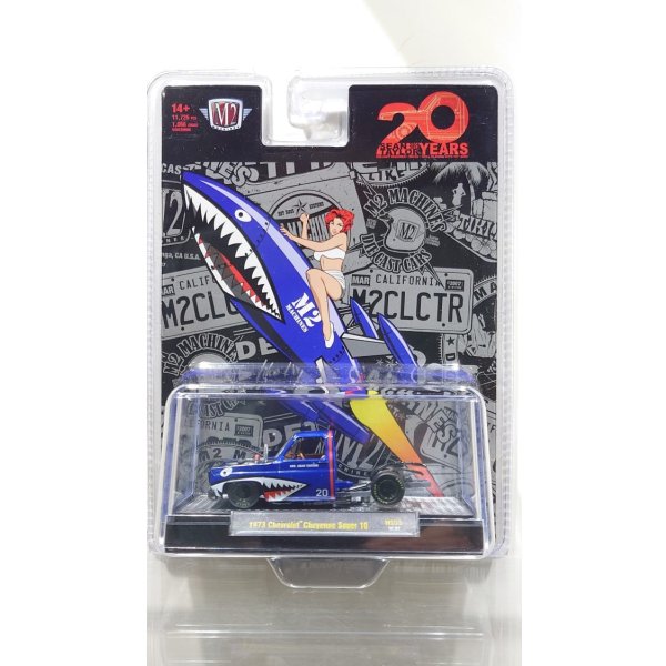 画像1: M2 Machines 1/64 1973 Chevrolet Cheyenne Super 10 (1)