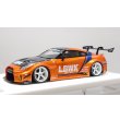画像1: EIDOLON 1/43 LB Silhouette WORKS GT 35GT-RR (GT Wing Version) Arancio Pearl Limited 32 pcs. (1)