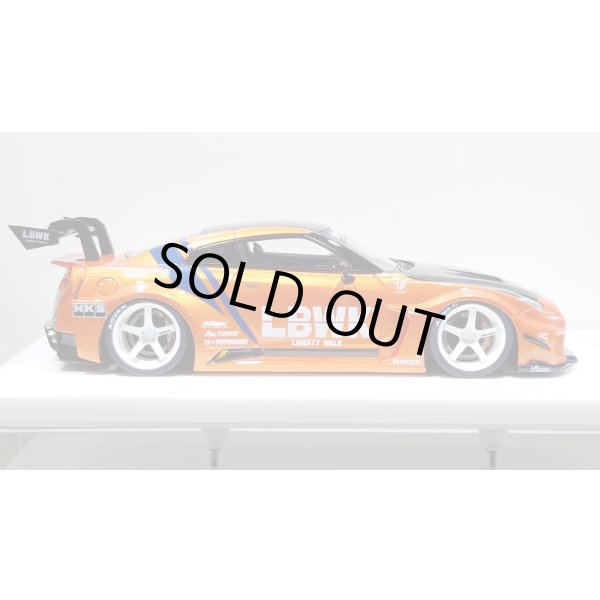画像6: EIDOLON 1/43 LB Silhouette WORKS GT 35GT-RR (GT Wing Version) Arancio Pearl Limited 32 pcs. (6)