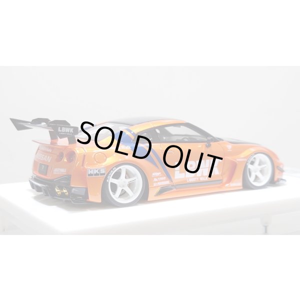 画像7: EIDOLON 1/43 LB Silhouette WORKS GT 35GT-RR (GT Wing Version) Arancio Pearl Limited 32 pcs. (7)