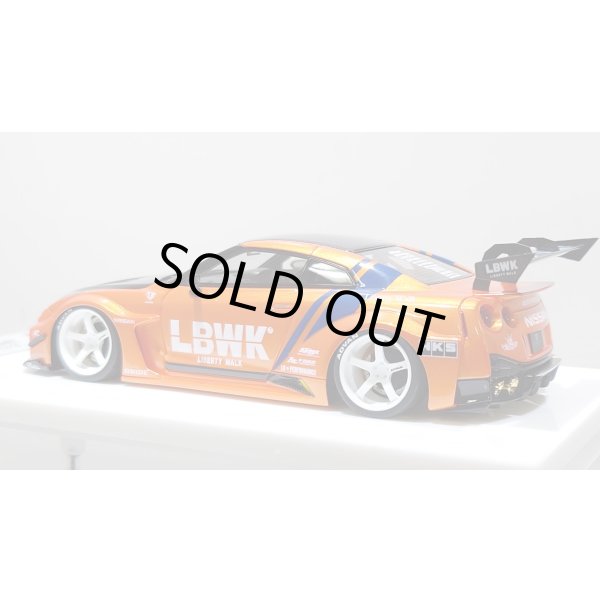 画像3: EIDOLON 1/43 LB Silhouette WORKS GT 35GT-RR (GT Wing Version) Arancio Pearl Limited 32 pcs. (3)