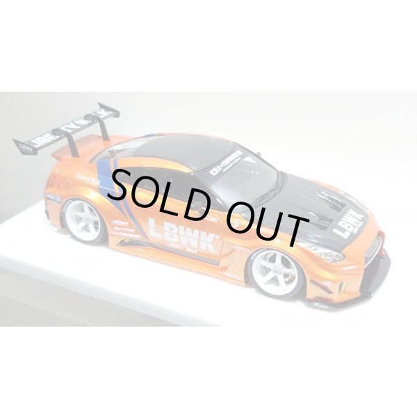 画像11: EIDOLON 1/43 LB Silhouette WORKS GT 35GT-RR (GT Wing Version) Arancio Pearl Limited 32 pcs. (11)