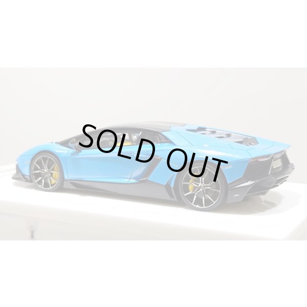 画像3: EIDOLON 1/43 Lamborghini Aventador LP720-4 50th Anniversario 2013 Azzurro Pearl with Roof panel Carbon Limited 32 pcs. (3)