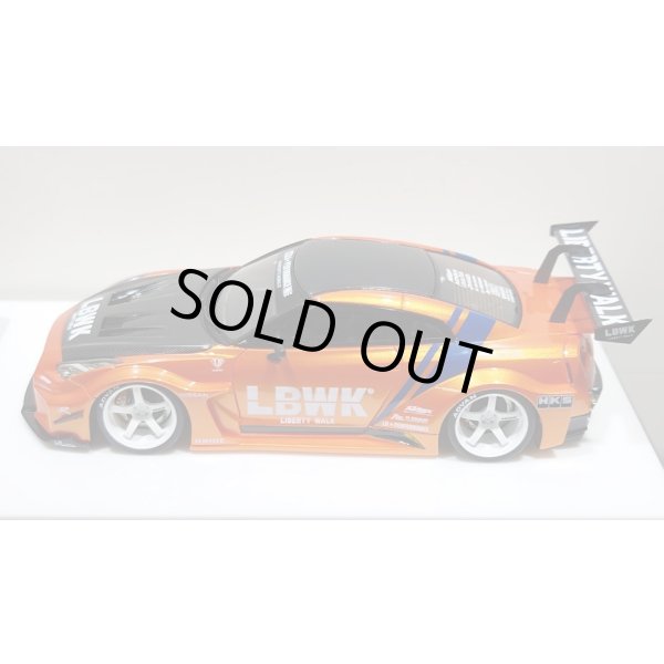 画像4: EIDOLON 1/43 LB Silhouette WORKS GT 35GT-RR (GT Wing Version) Arancio Pearl Limited 32 pcs. (4)