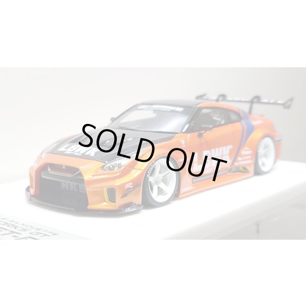 画像9: EIDOLON 1/43 LB Silhouette WORKS GT 35GT-RR (GT Wing Version) Arancio Pearl Limited 32 pcs. (9)