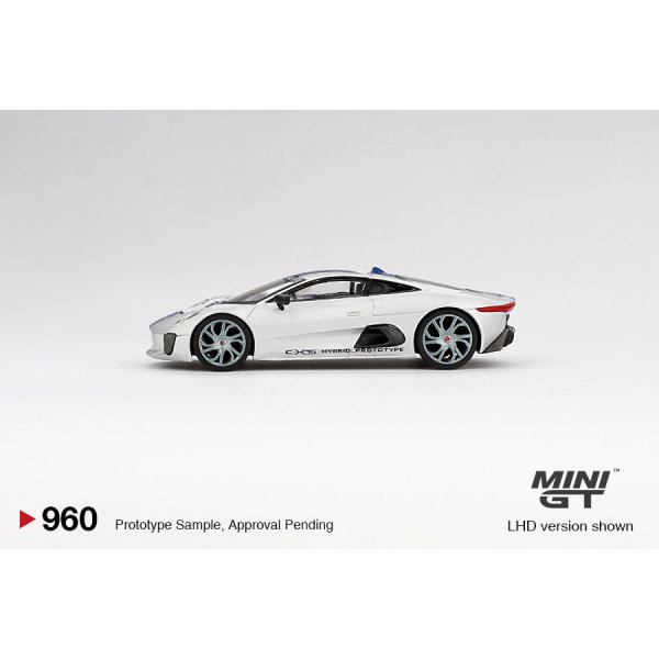 画像4: MINI GT 1/64 Jaguar C-X75 Silver (LHD) (4)