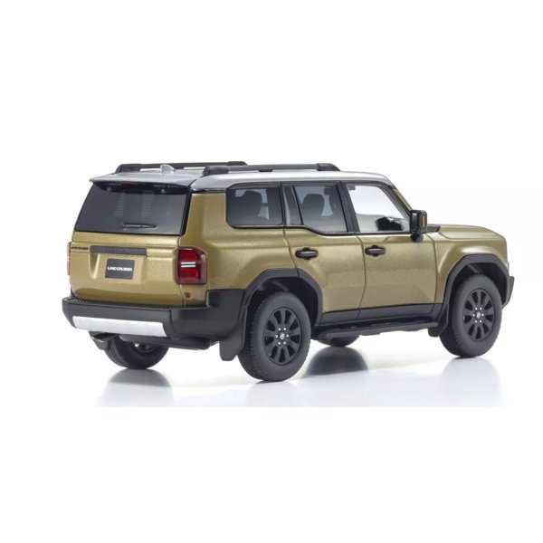 画像2: Kyosho Original 1/43 Toyota Land Cruiser 250 First Edition (Sand x Light Gray) (2)
