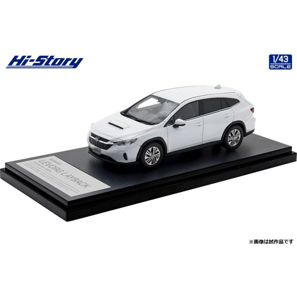 画像2: Hi Story 1/43 Subaru Levorg Layback Limited EX (2024) Ceramic White (2)