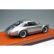 画像4: EIDOLON 1/18 Singer 911 (964) Coupe Titanium Silver / Navy Stripe Limited 100 pcs. (4)