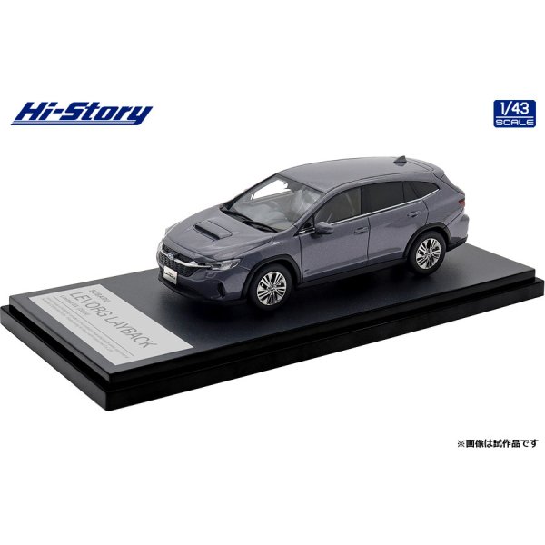 画像2: Hi Story 1/43 Subaru Levorg Layback Limited EX (2024) Asteroid Gray Pearl (2)