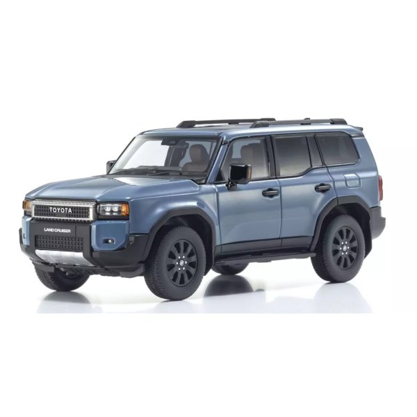 画像1: Kyosho Original 1/43 Toyota Land Cruiser 250 (Smoky Blue) (1)