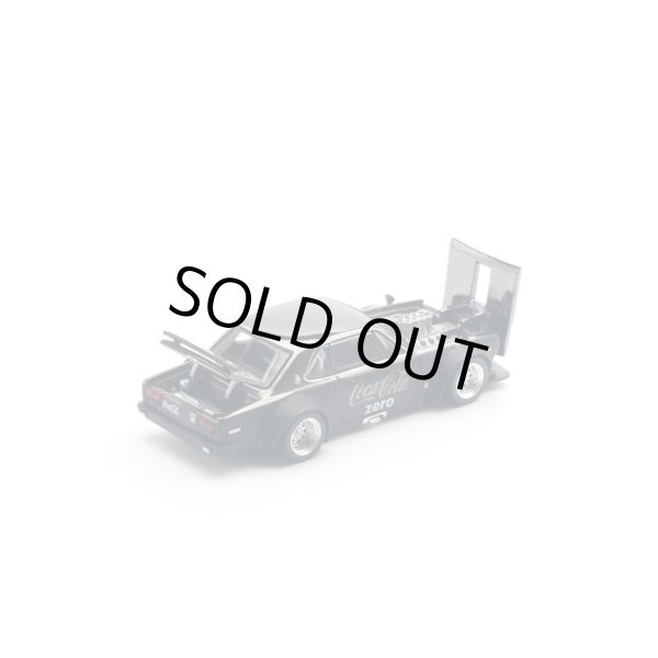 画像3: POP RACE 1/64 Nissan Skyline GT-R V8 Drift (Hakosuka) Coca-Cola Chrome Black (3)