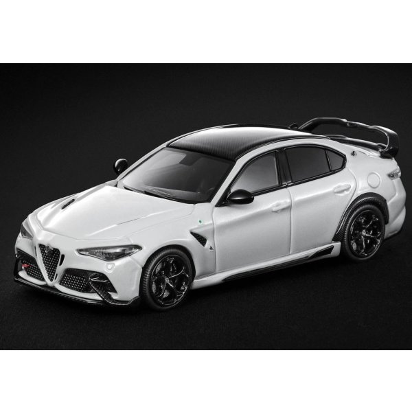画像1: MOTORHELIX 1/64 Alfa Romeo Giulia GTAm Trophy White (1)