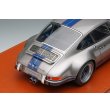 画像7: EIDOLON 1/18 Singer 911 (964) Coupe Titanium Silver / Navy Stripe Limited 100 pcs. (7)
