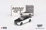 画像: MINI GT 1/64 BMW i7 xDrive60 Alpine White/Black Sapphire (LHD)
