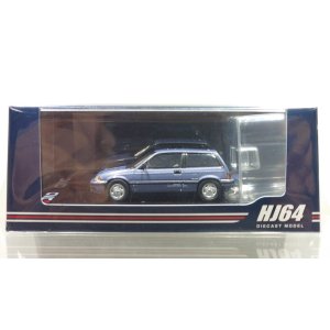 画像: Hobby Japan 1/64 Honda Civic (AT) 後期型 Blue with Genuine Optional Parts